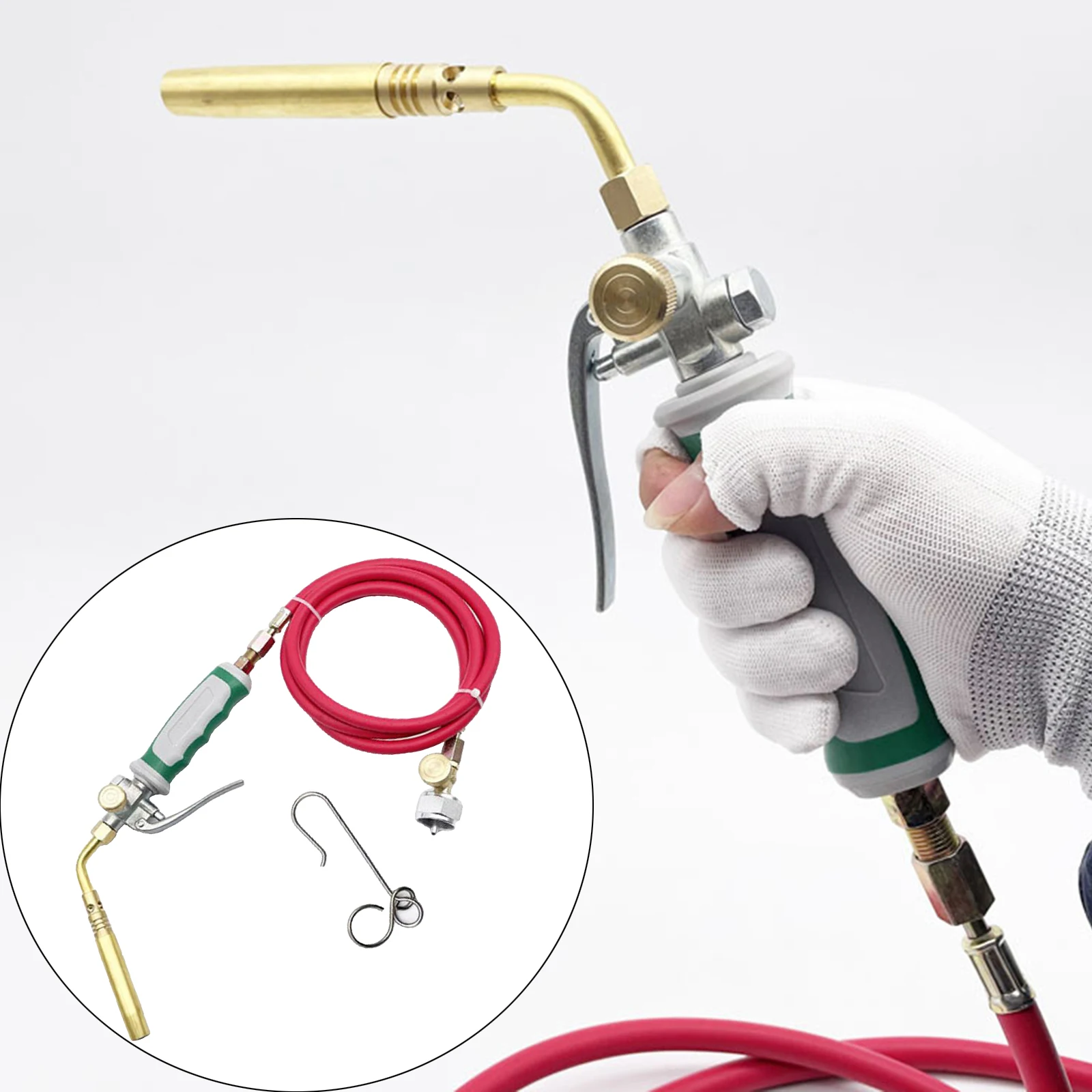Mini Gas Little Torch Welding Soldering Kit Oxygen Acetylene Gun Welding Aluminum Alloy MAPP Propane Gas Welding Soldering Tool