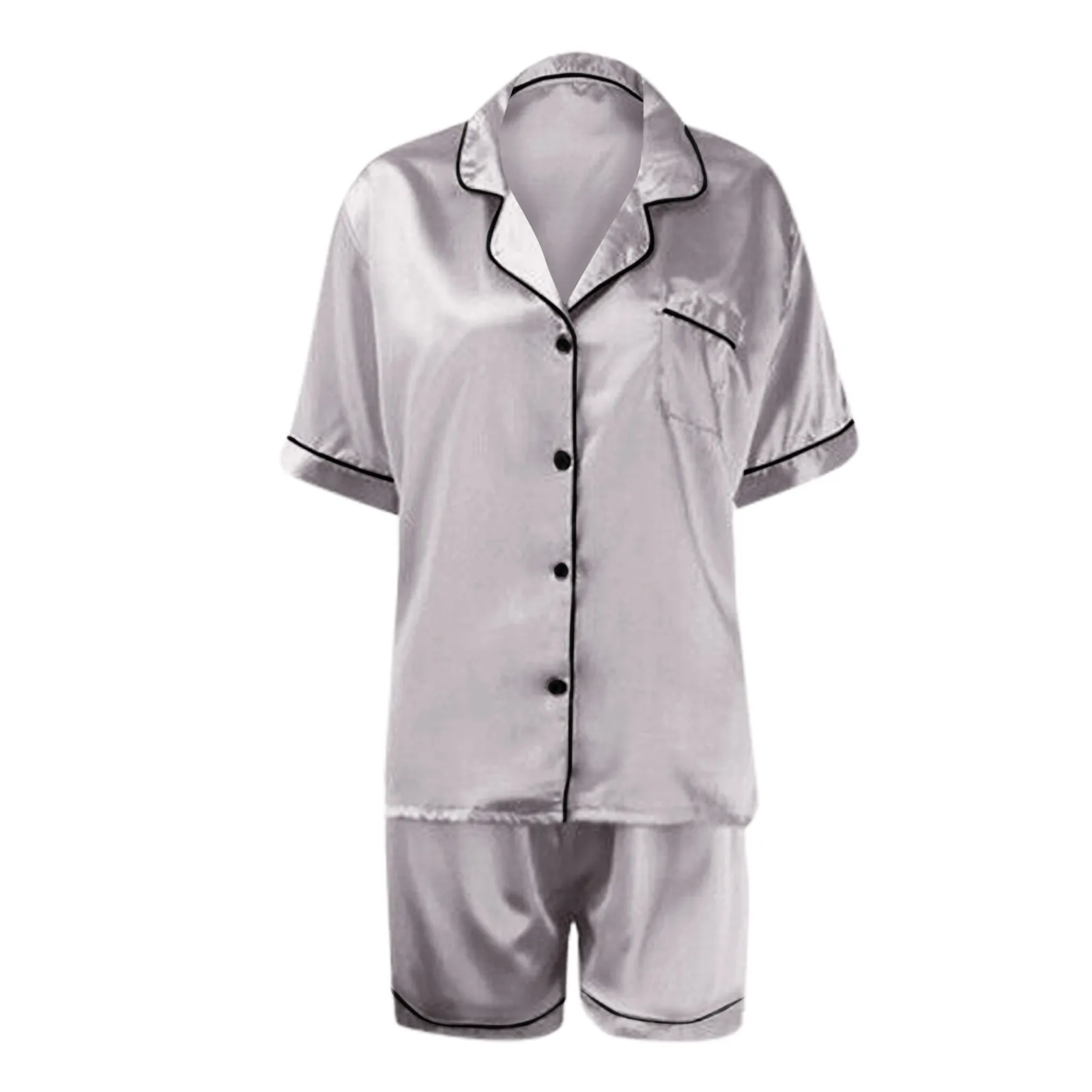 ladies pjs Satin Silk Pajamas for Women Summer Pyjamas Home Clothes Women Nightwear Pajama Set Long Nightgown 5XL Large Size Sleepwear pyjamas for women