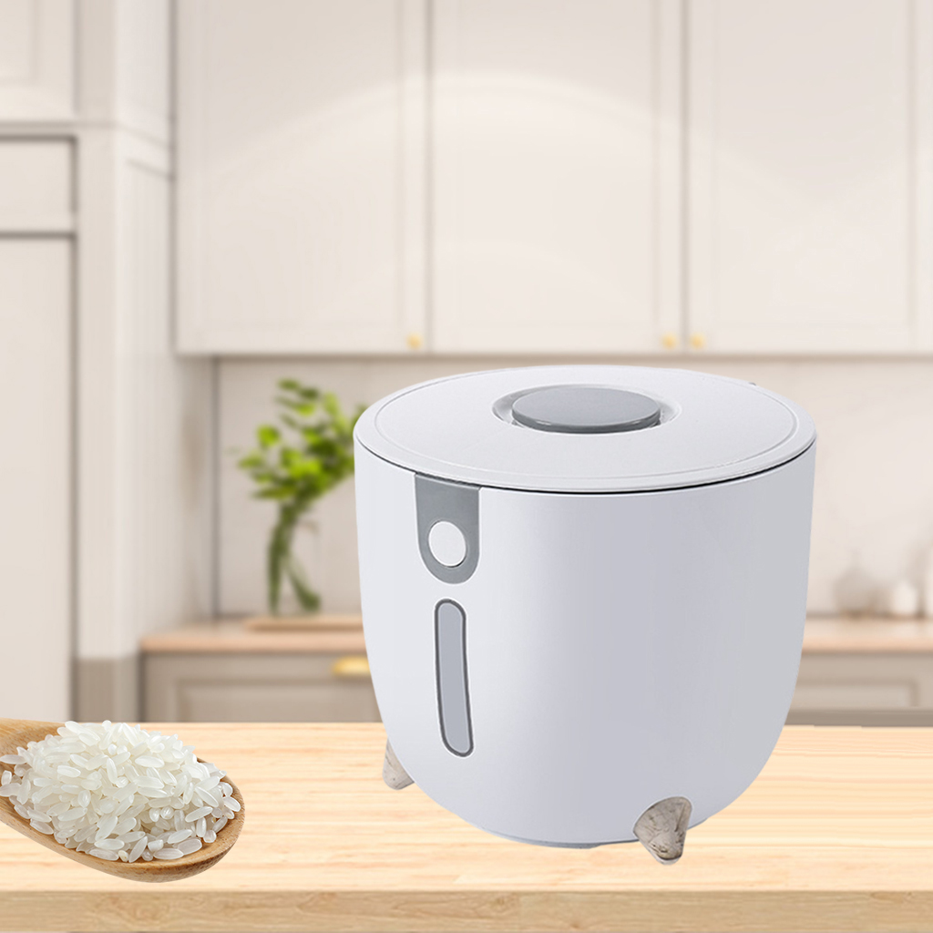 Kitchen Dry Food Storage Container Cereal Rice Bucket Can Moisture-proof