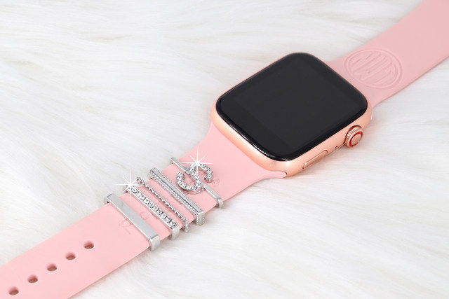 1pc Sparkling Rhinestones Planet Watch band Charm For Apple Watch Band  Accessories Decorative for Galaxy Watch Bands Series Charms Lucky Gifts for  Girls