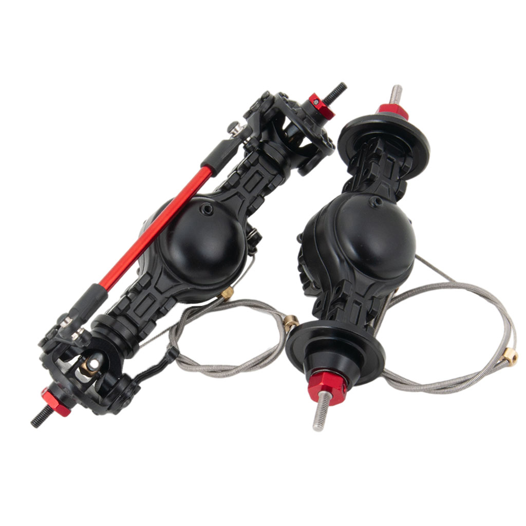 Metal Front / Rear Axle for 1/14 Scale Tow Drag Truck Electric Toy Accs