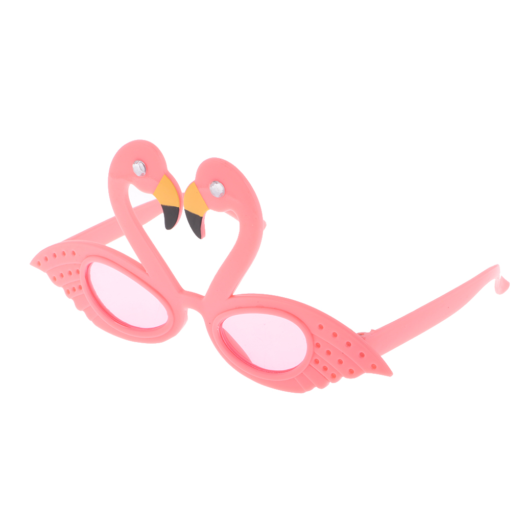 Flamingo Decorative Cocktail Hawaiian Sunglasses Fancy Dress Tropical Party Glasses Wedding Party Home Decorations Cute Gifts