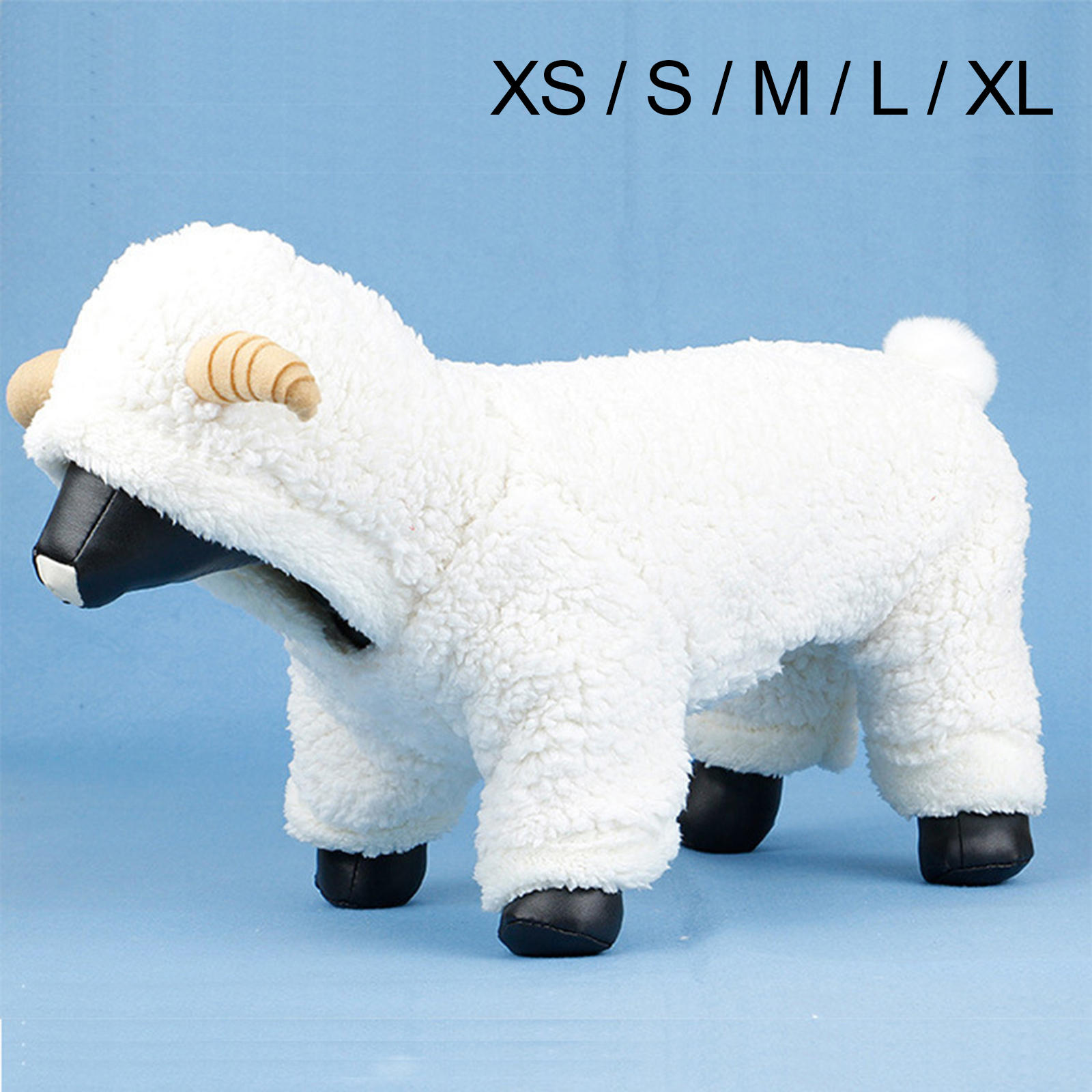Dog Cat Costume Pet Comfortable Fancy Dog Clothes Dress Warm Winter Teddy Costume for Halloween Christmas Festival Party