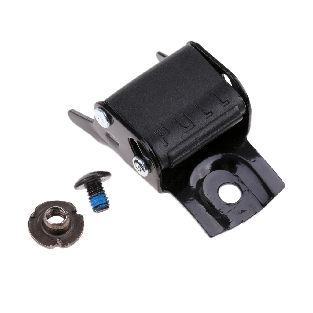 Inline Roller Skate Strap Buckle with Screws Nuts Replacement Parts for Skateing Shoes