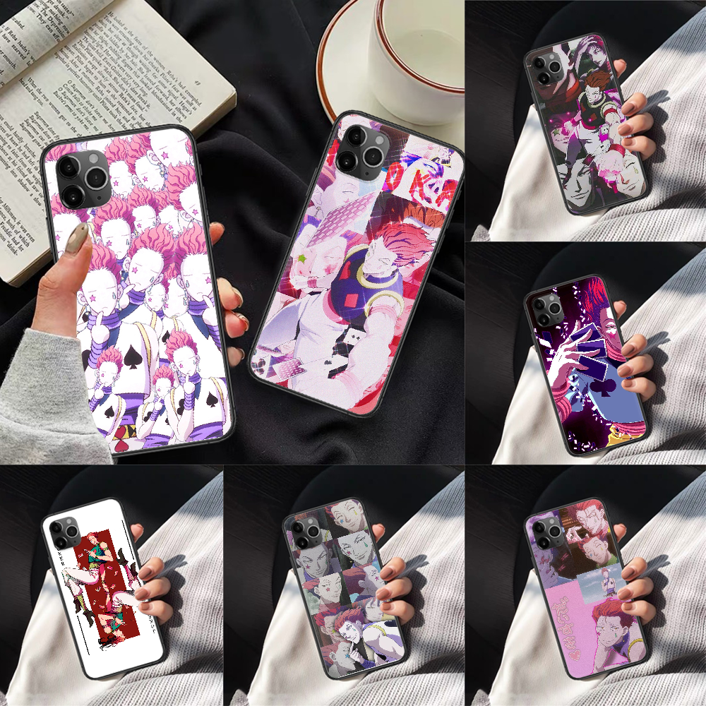 Хисока HUNTER×HUNTER чехол для телефона чехол Корпус для Iphone 5 5s Se  2020, 6, 6s, 7, 8, 12 мини Plus X XS XR 11 PRO MAX черный Prime силикон |  AliExpress