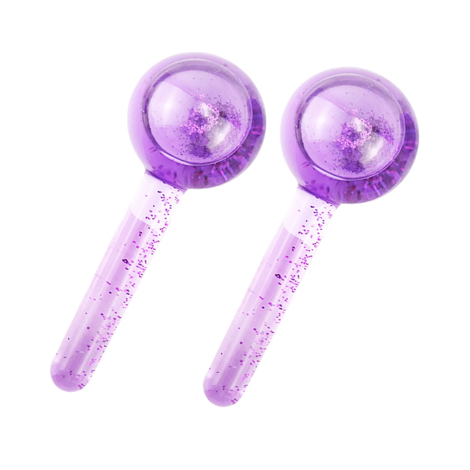 1 Pair Cooling Ice Globes Face Eye Massage Tool Massager for Daily Beauty Facial Ice Globes Ice Roller Cold Globes Eye Ball