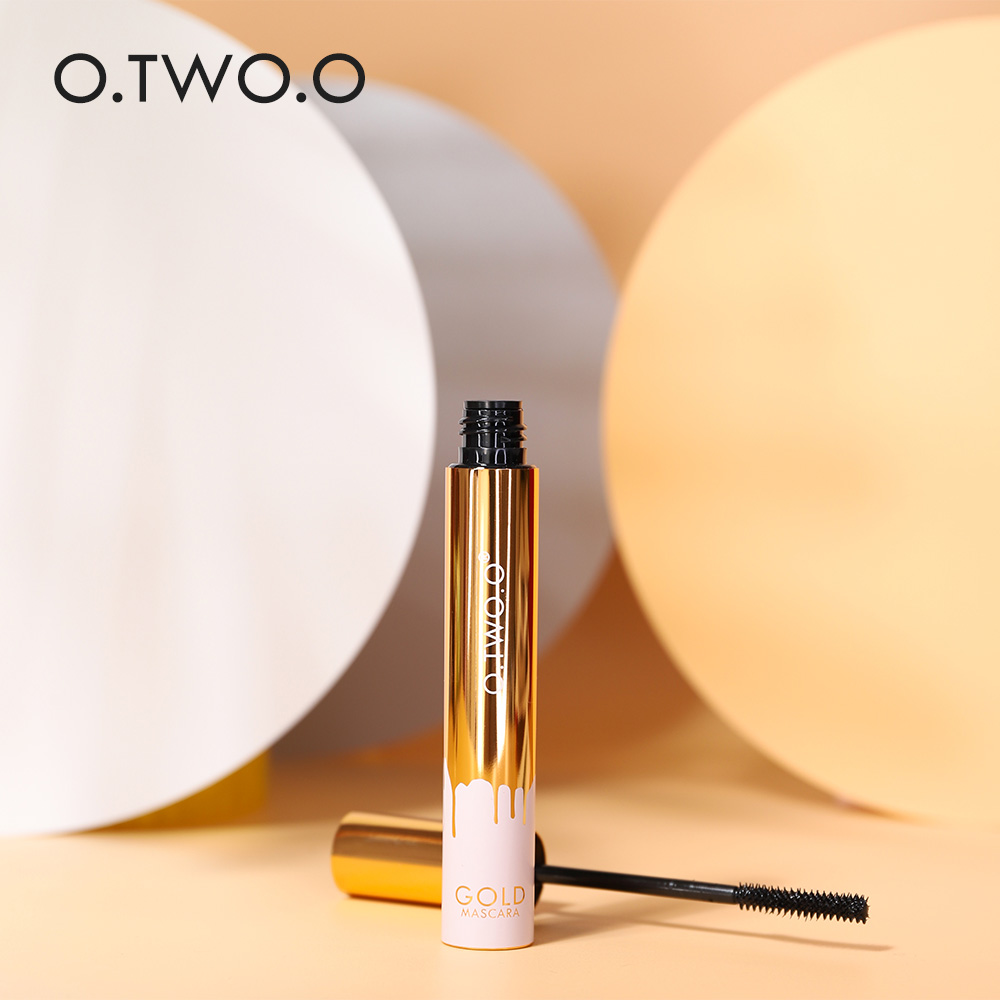 Best of O.TWO.O 3D Mascara Lengthening Black Lash Eyelash Extension Eye Lashes Brush Beauty Makeup Long-wearing Gold Color Mascara Reviews & Tips - Image 5