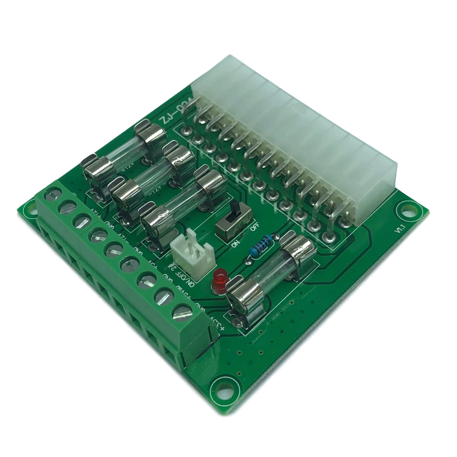 ZJ?012 ATX Power Adapter Board Computer Parts Power Amplifier 12V 5V 3.3V