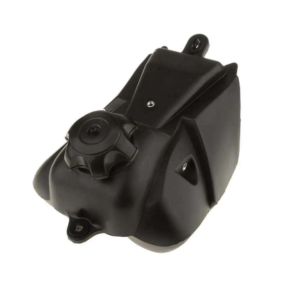 Plastic Black Fuel Tank Oil Can With Lid Cover for Kawasaki KLX Motocross