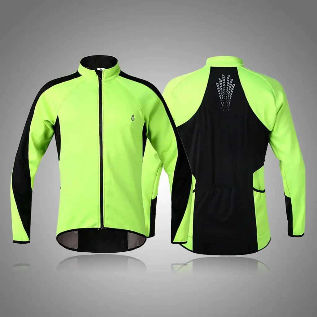 Windproof Cycling Cycle Bike Waterproof Jacket Long Sleeve Winter Jersey Top Plus Size M/L/XL/XXL/XXXL