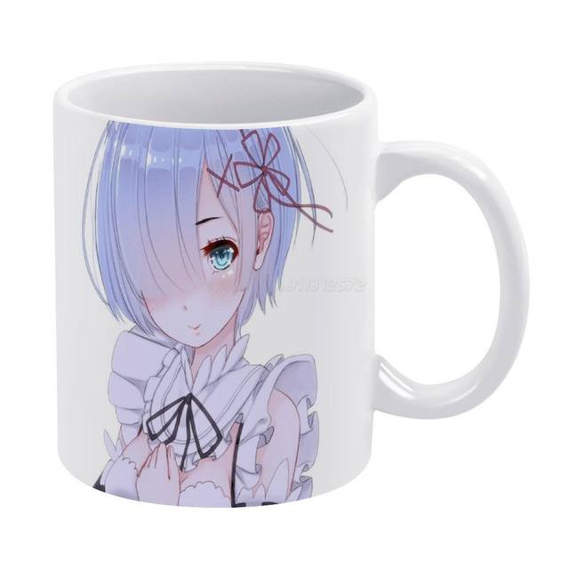 Re: Zero Rem & Ram Ceramic Mug Cup Anime Sleeve