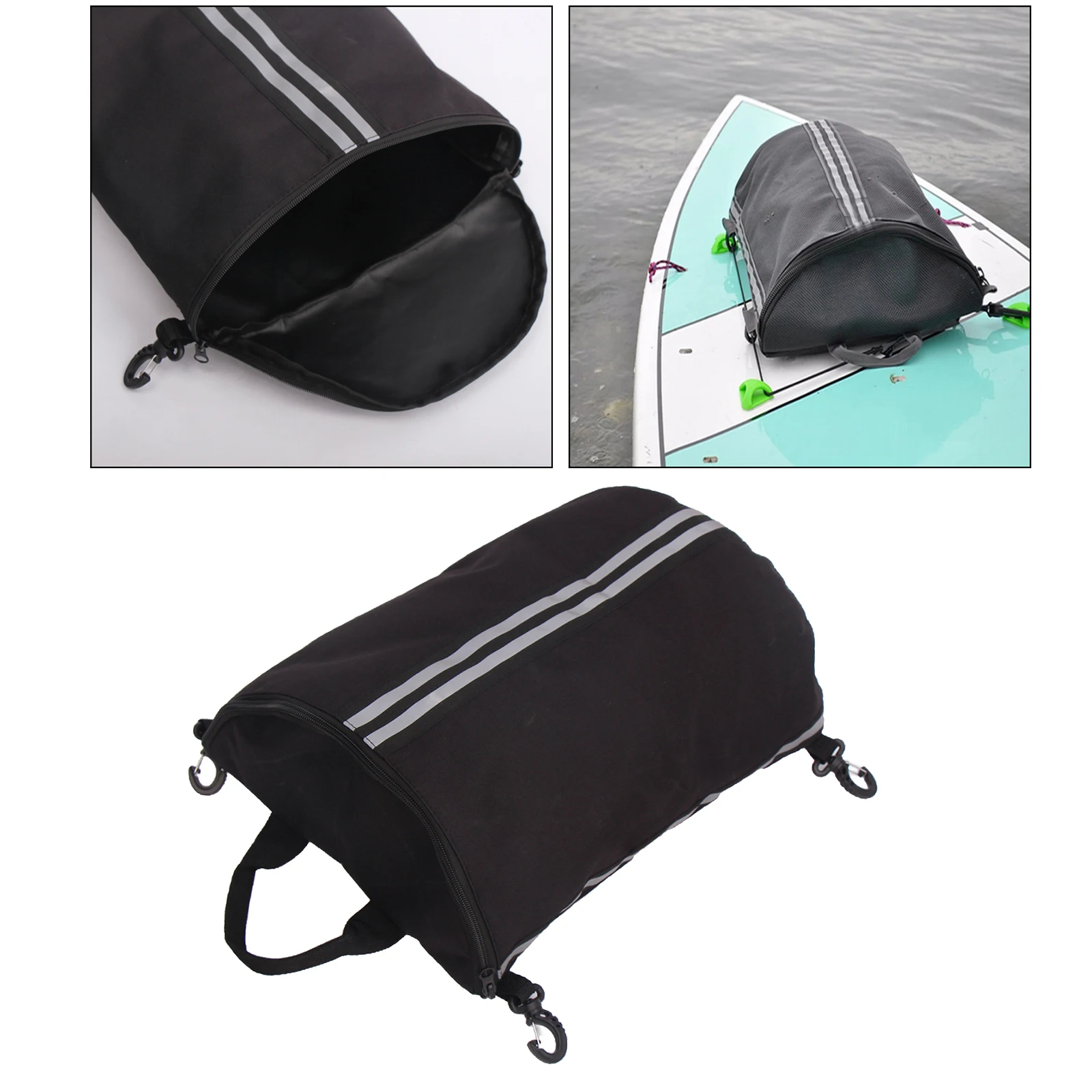 Kayak Deck Bag Stand Up Paddle Deck Storage Bag Equipment for Pump Oar Dinghy Backpack Pouch