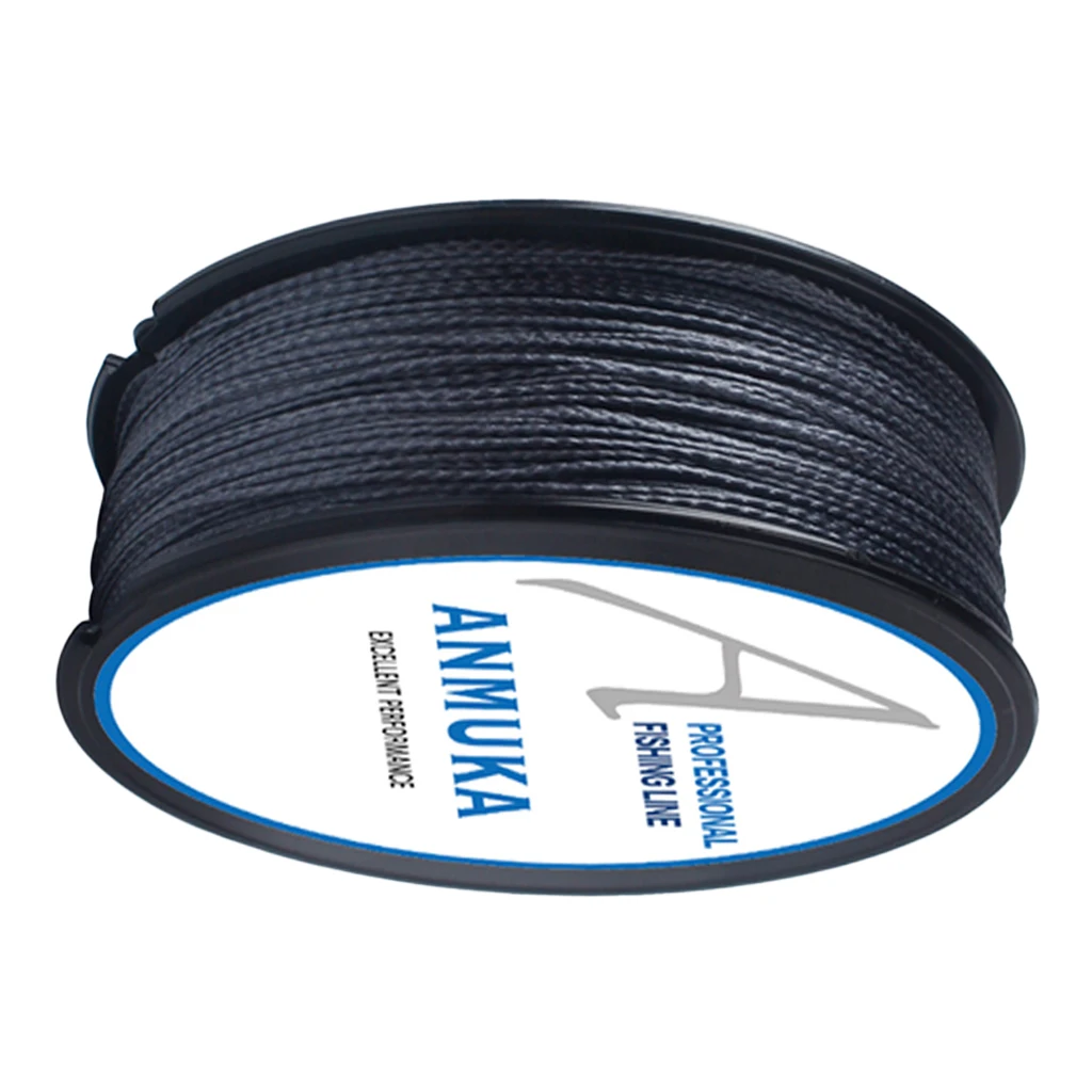 100M Improved Braided Fishing Line 8 Strands PE Casting Fishing Line Incredible Superline String 100m Gray