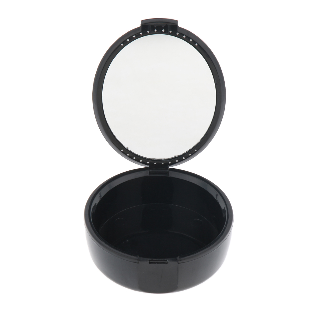  Retainer Box Denture Storage Container Tray Case with Mirror