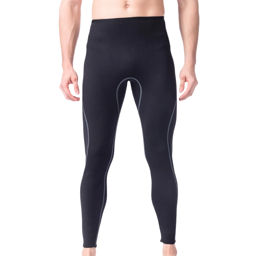 Men Wetsuit Winter Long Pants Diving Kayaking Spearfishing Swimming Trousers