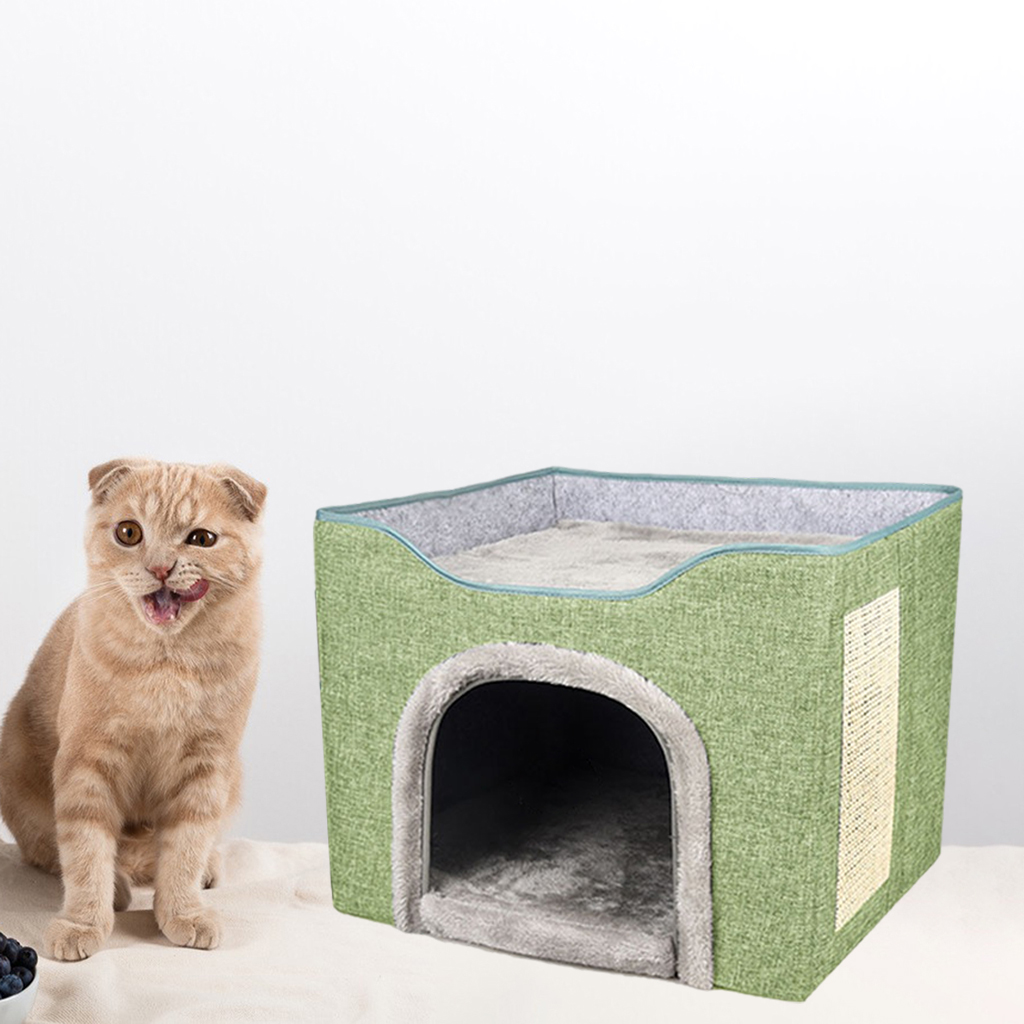 Pet Supplies Dog House Soft Cat Rabbit Bed House Kennel Doggy Warm Washable Cushion for Puppy Home House
