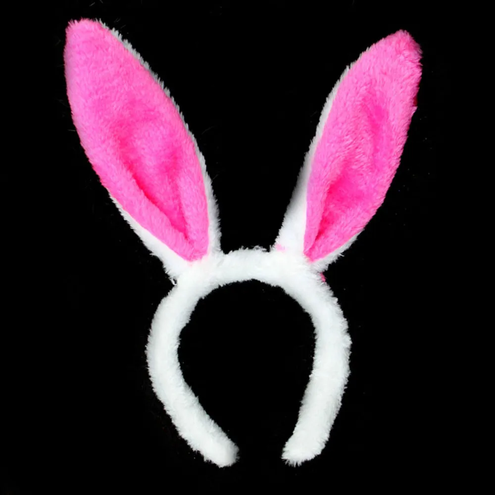 Easter Adult Children Cute And Comfortable Hairband Rabbit Ear Headband Dress Costume Bunny Ear Hairband Hair Accessories #1 head wrap for women