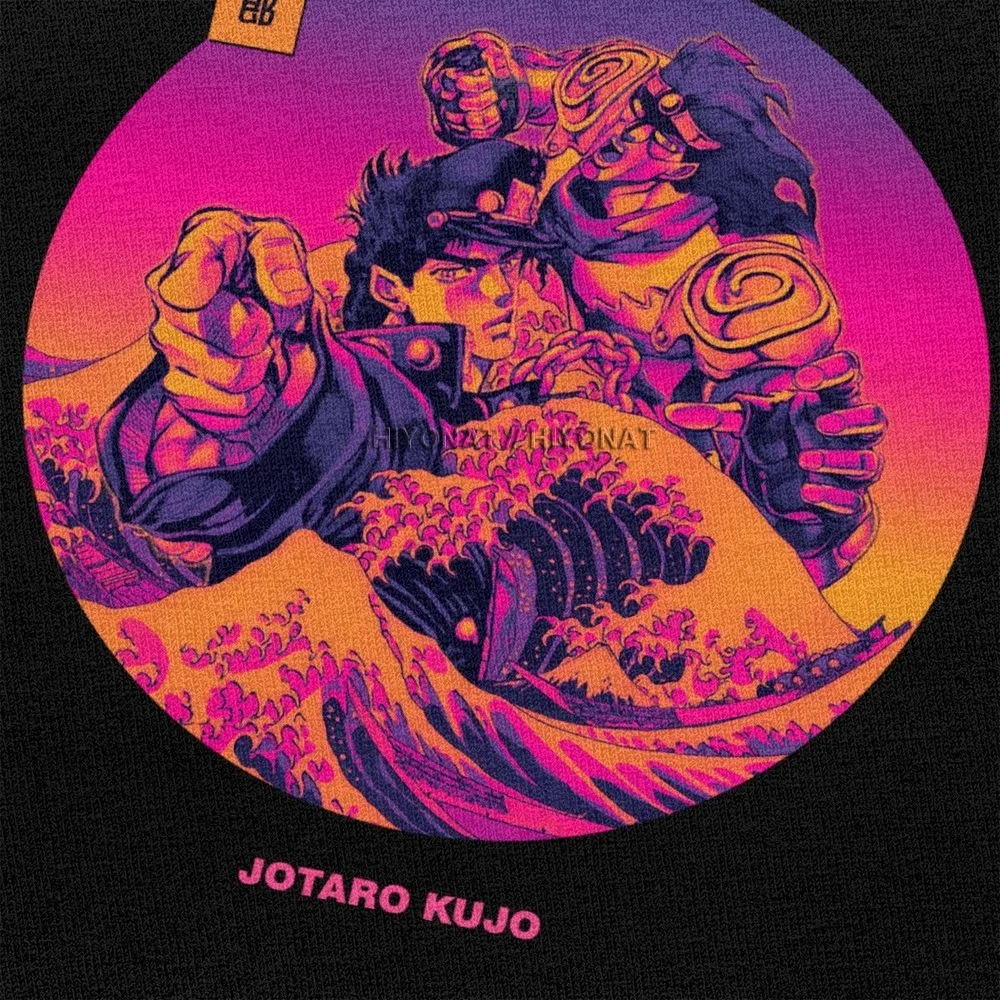 T-shirt Jotaro Kujo The Great Wave Créer Son T Shirt