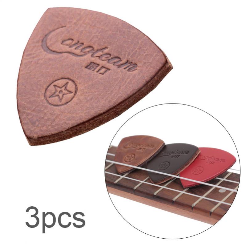 leather ukulele picks