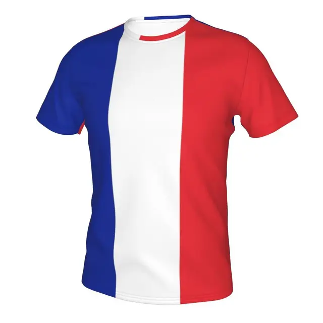 Land - Frankreich - Flagge - colored - felwet' Männer T-Shirt