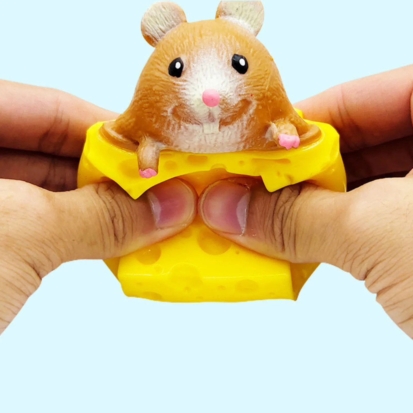 Мышка антистресс. Сыр антистресс с мышками своими руками.