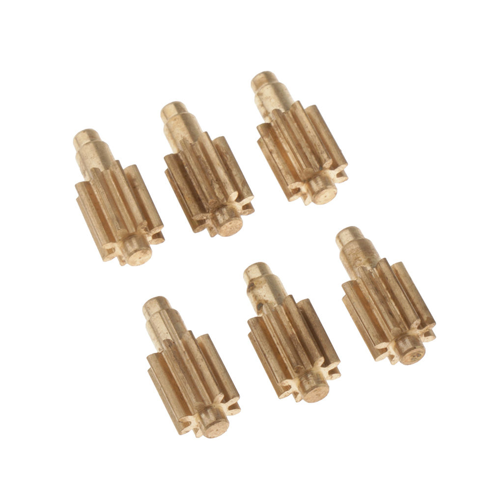 6 Pack 1/10 Scale Gear For   Truck Supplies Set 1.3cm Dia DIY Toy Gifts