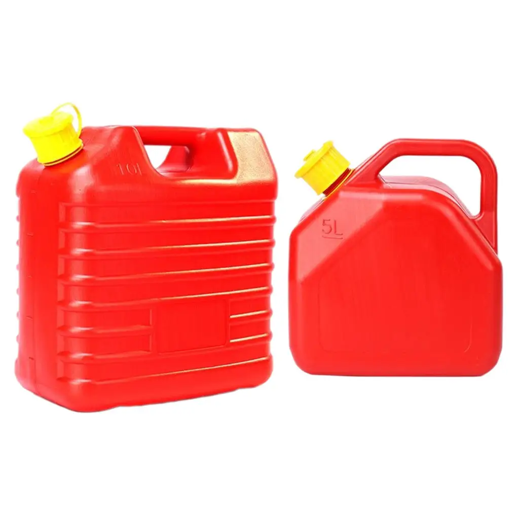 Fuel Container HDPE Anti-Static Petrol Tanks Fits for Motorcycle ATV Carry Other Liquids Oil Petrol Storage Extended Nozzle