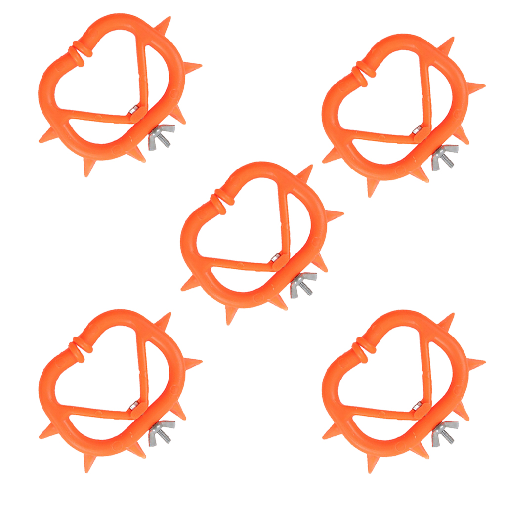 5pcs Plastic Calf Weaner Durable Plastic Adjustable Effective