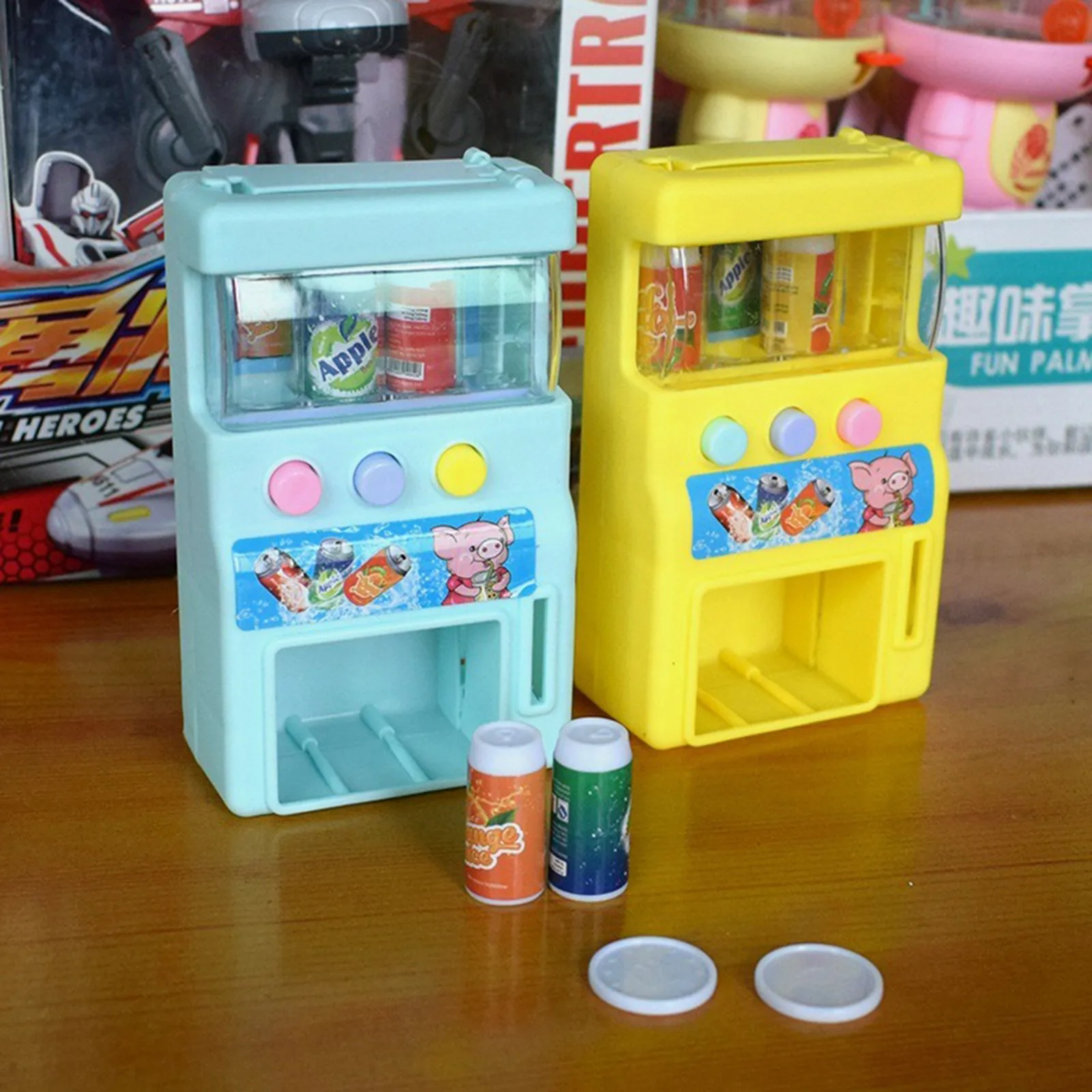 Мини-торговый автомат, детский вендинговый автомат с имитацией звука,  комплект для ролевых игр, развивающая игрушка, детские товары, игрушки |  AliExpress