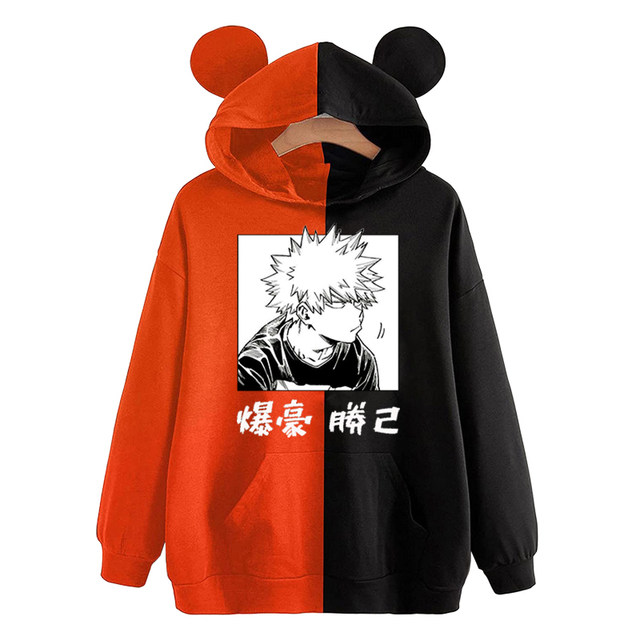 Katsuki clearance bakugo hoodie