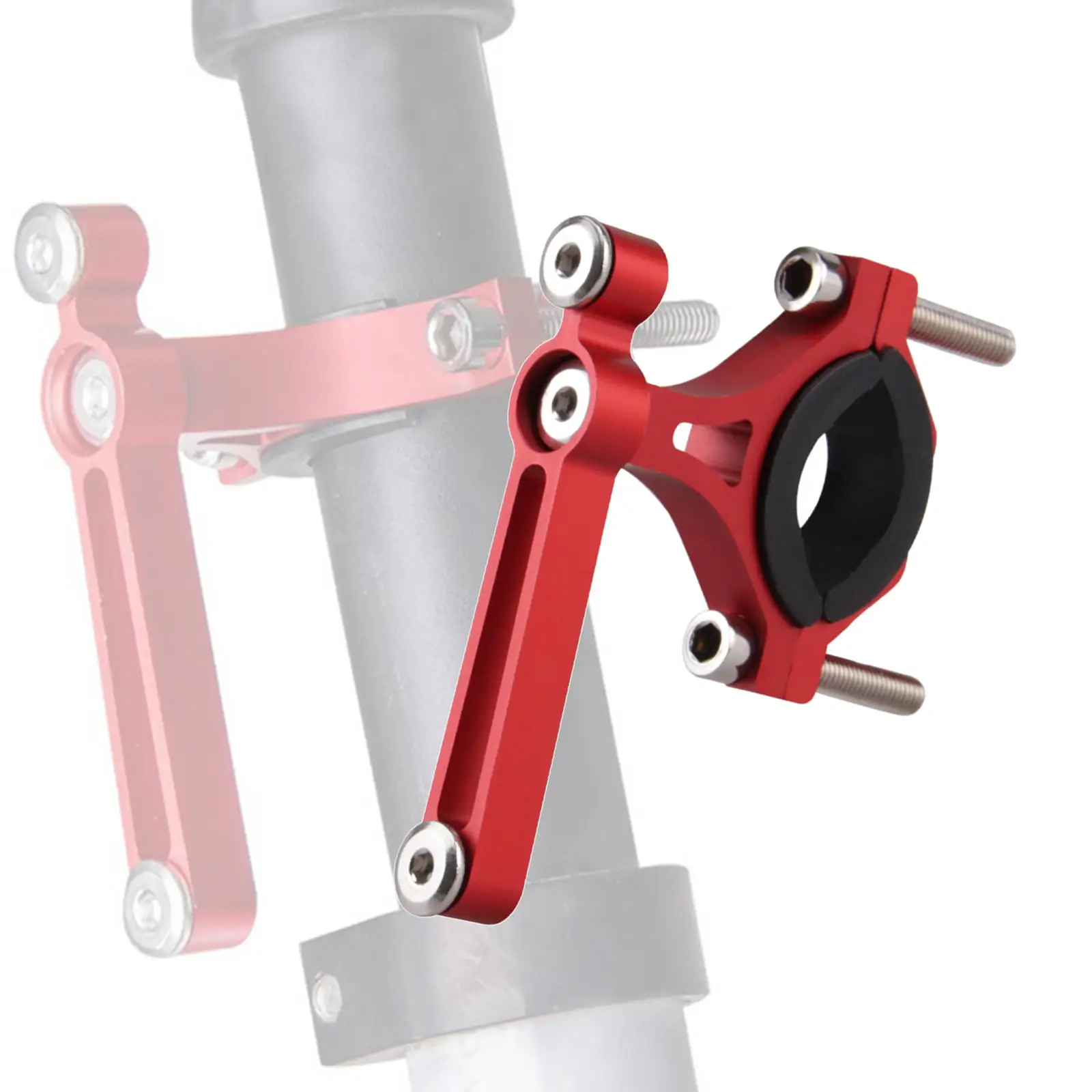 Bike Water Bottle Holder Clamp Clip, MTB Bicycle Cup Mount Adapter for Seat Post or Handlebar