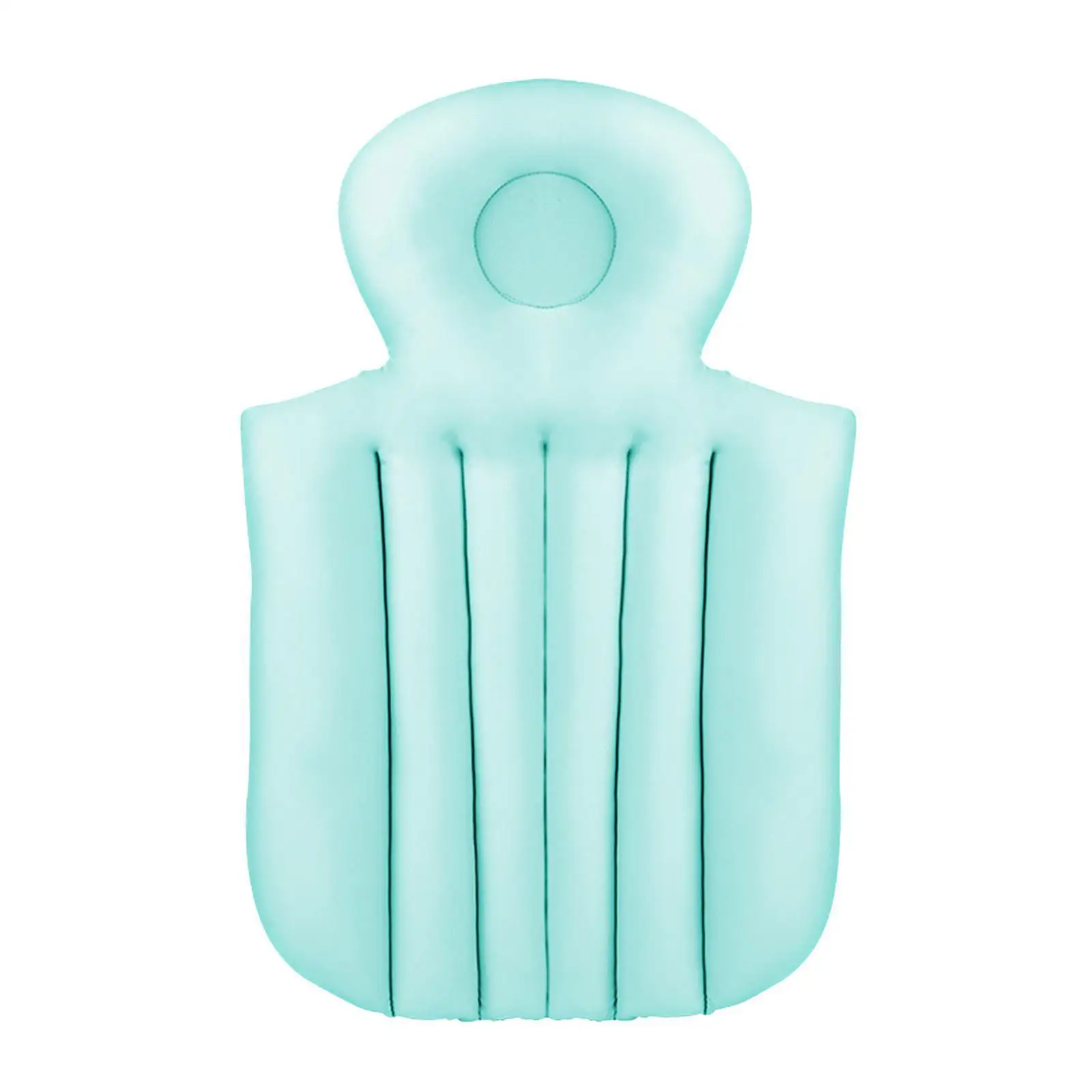 Non-Slip Spa Bathtub Mat Mattress Pad PVC Foam Breathable 3D Mesh Layers Bath Cushion With Pillow Full Body Bath Tub Pillow