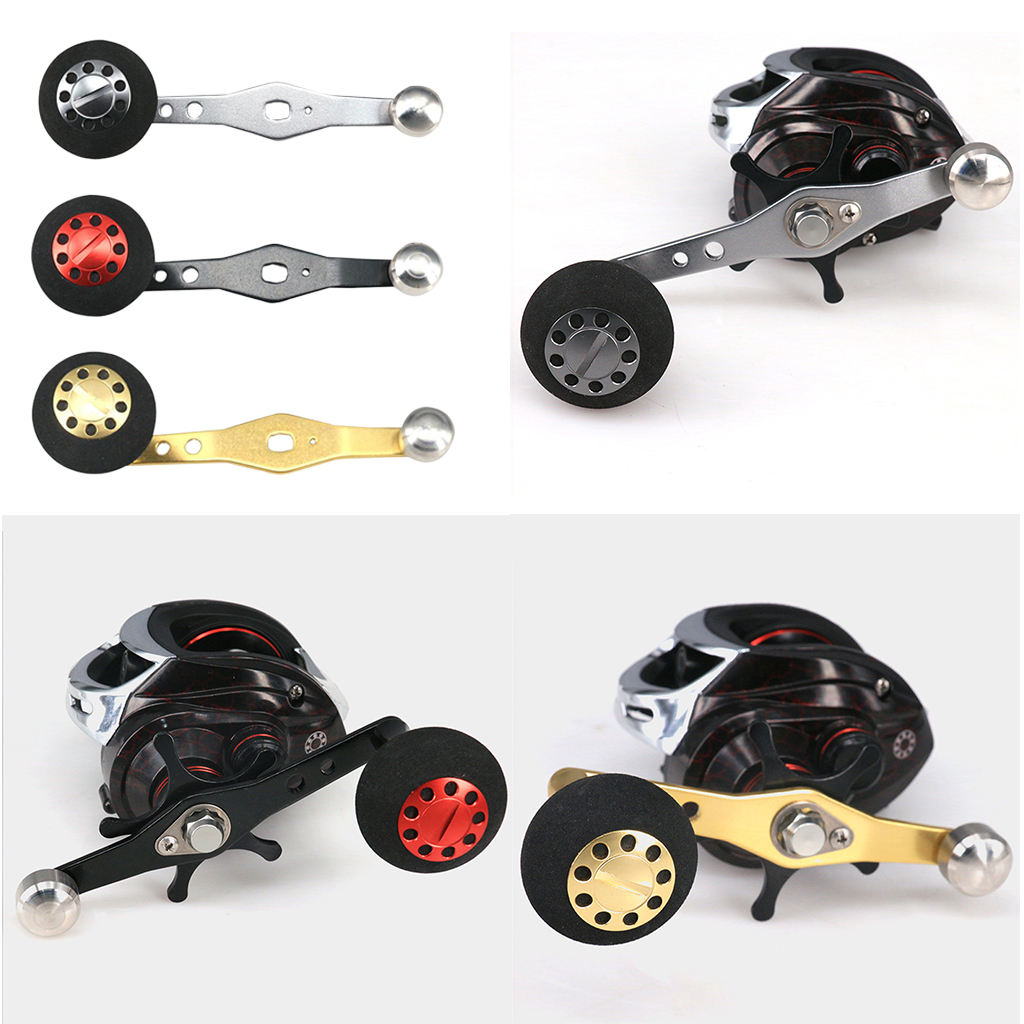 Fishing Reel Single Knob Replacement Baitcasting Accessory Black
