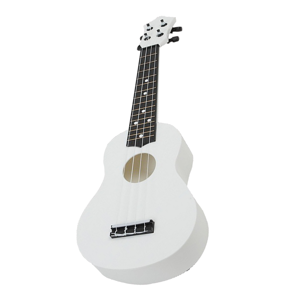 Soprano Ukulele 21 Inch Solid ABS Children Kids Ukulele Christmas Birthday Gifts with 4 Strings
