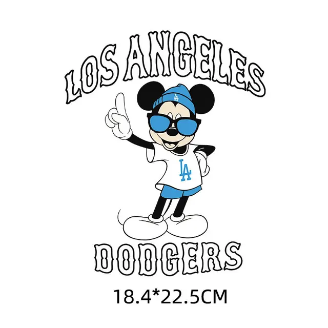 Los Angeles Dodgers Mickey Mouse Lover Disney Cartoon 3D Hoodie