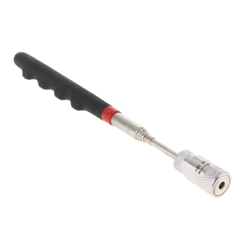 Amtech Telescopic Magnet with LED Torch Light /32" Telescopic Magnetic Tool 