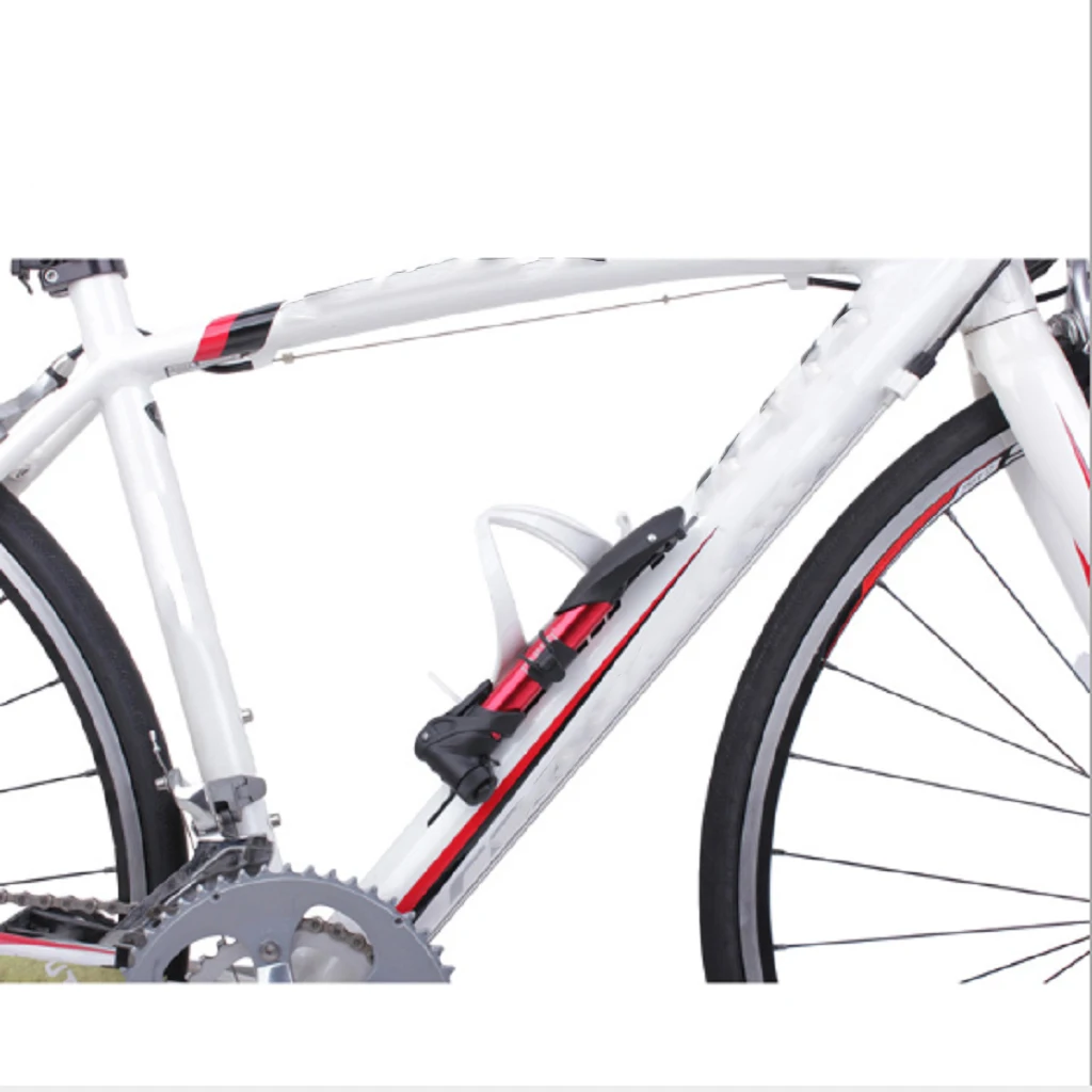 Bike Bottle Cage Pump Bracket on Bike Frame - Bike Accessories