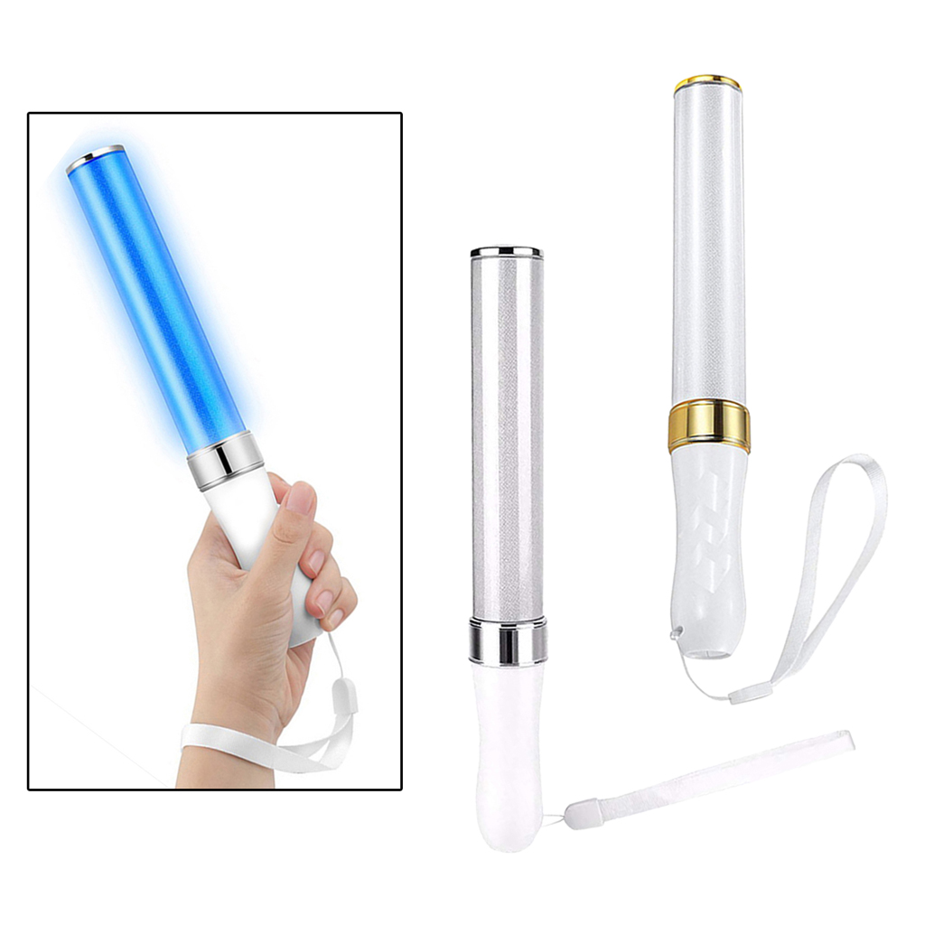 15 Colors LED Glow Sticks Flashing Wand for Festivals Halloween Party Toy