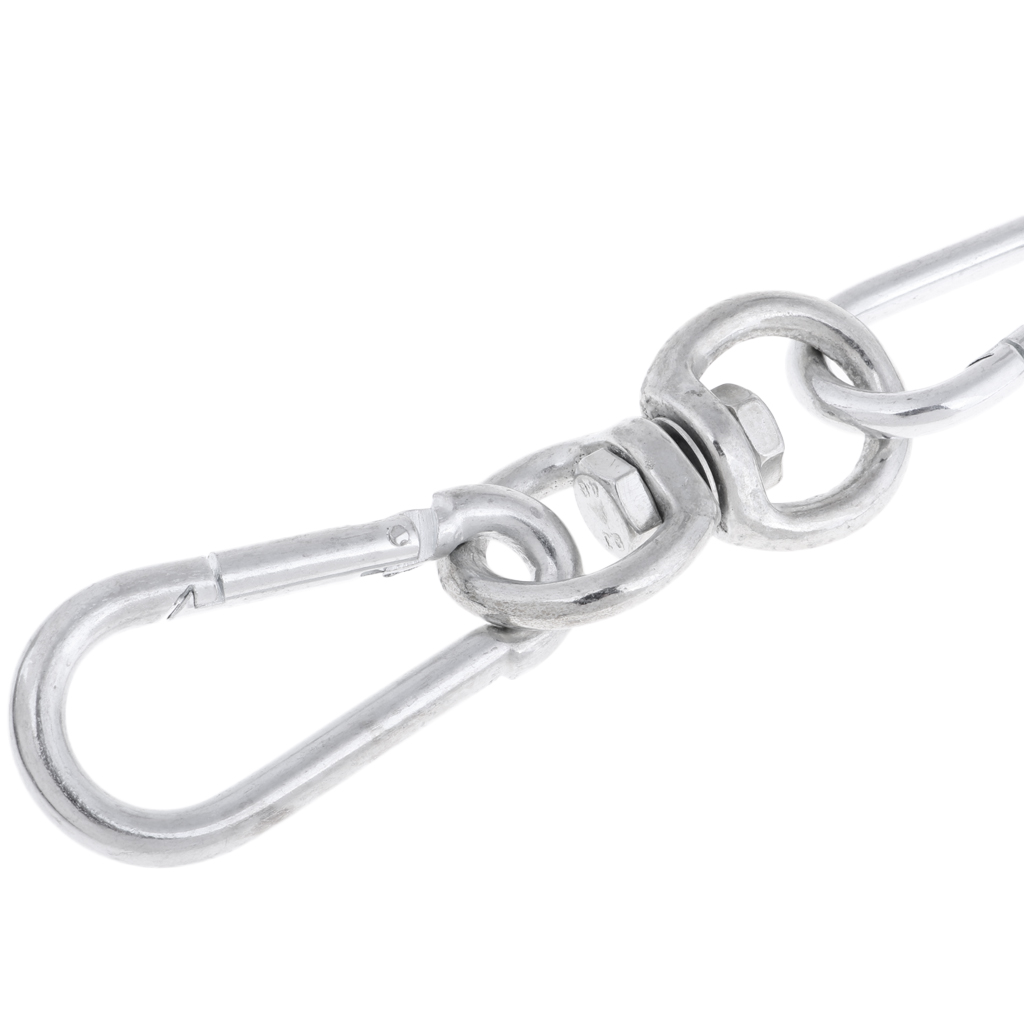 Wall Mount Hanging Chain with Iron Carabiners for Punch Bag MMA Training Hanger