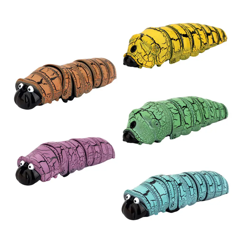 Infrared Induction Caterpillar RC Bug Prank Joke Scary Tricks Toys for Party 