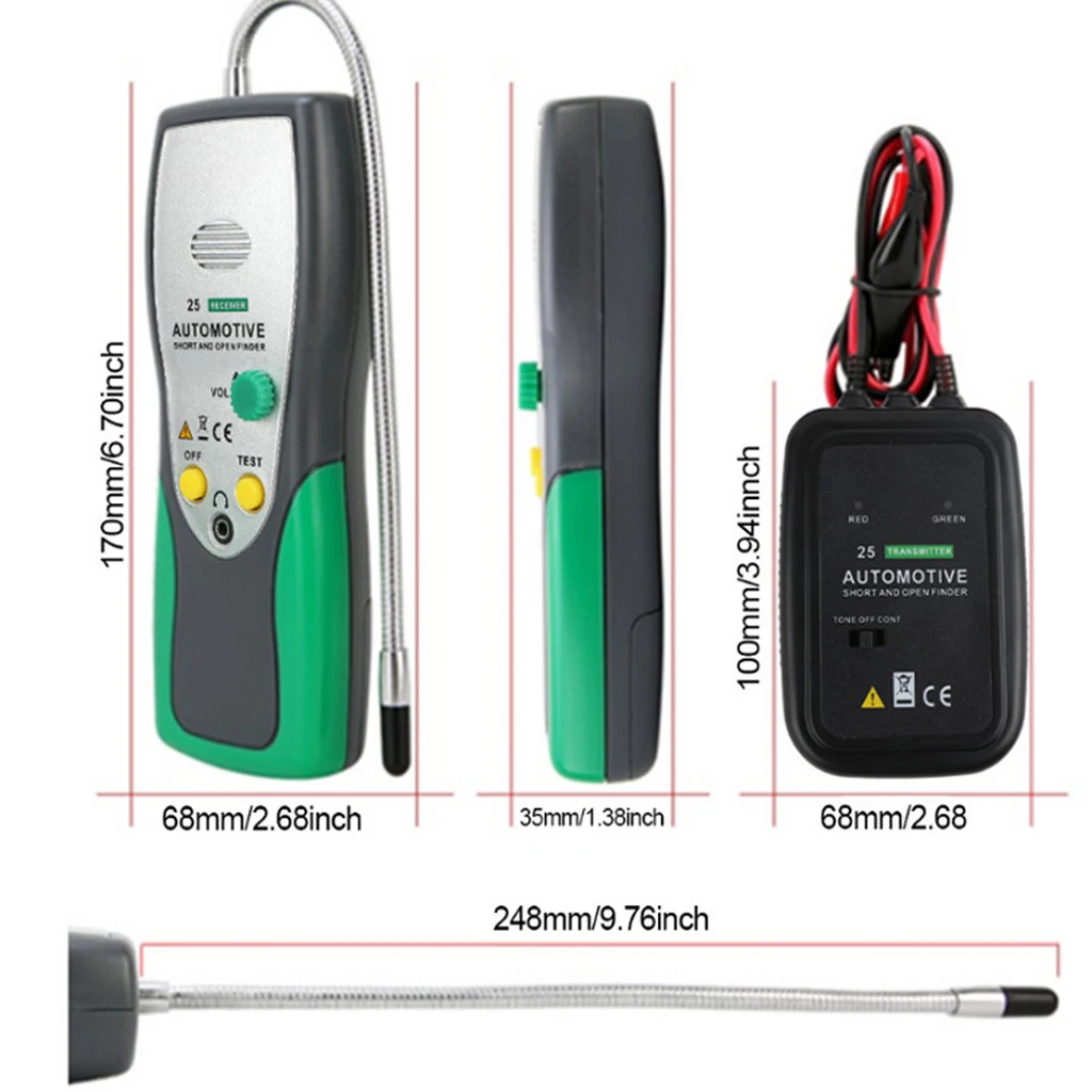 Short & Open Circuit Finder Tracer Automotive Circuit Detector 