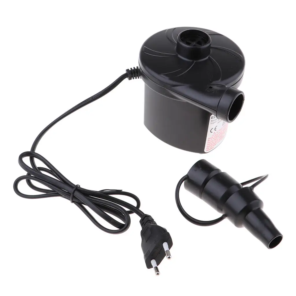 220V Air Pump Air Mattress Pump Boat Pool Raft Canoe Inflator Pump