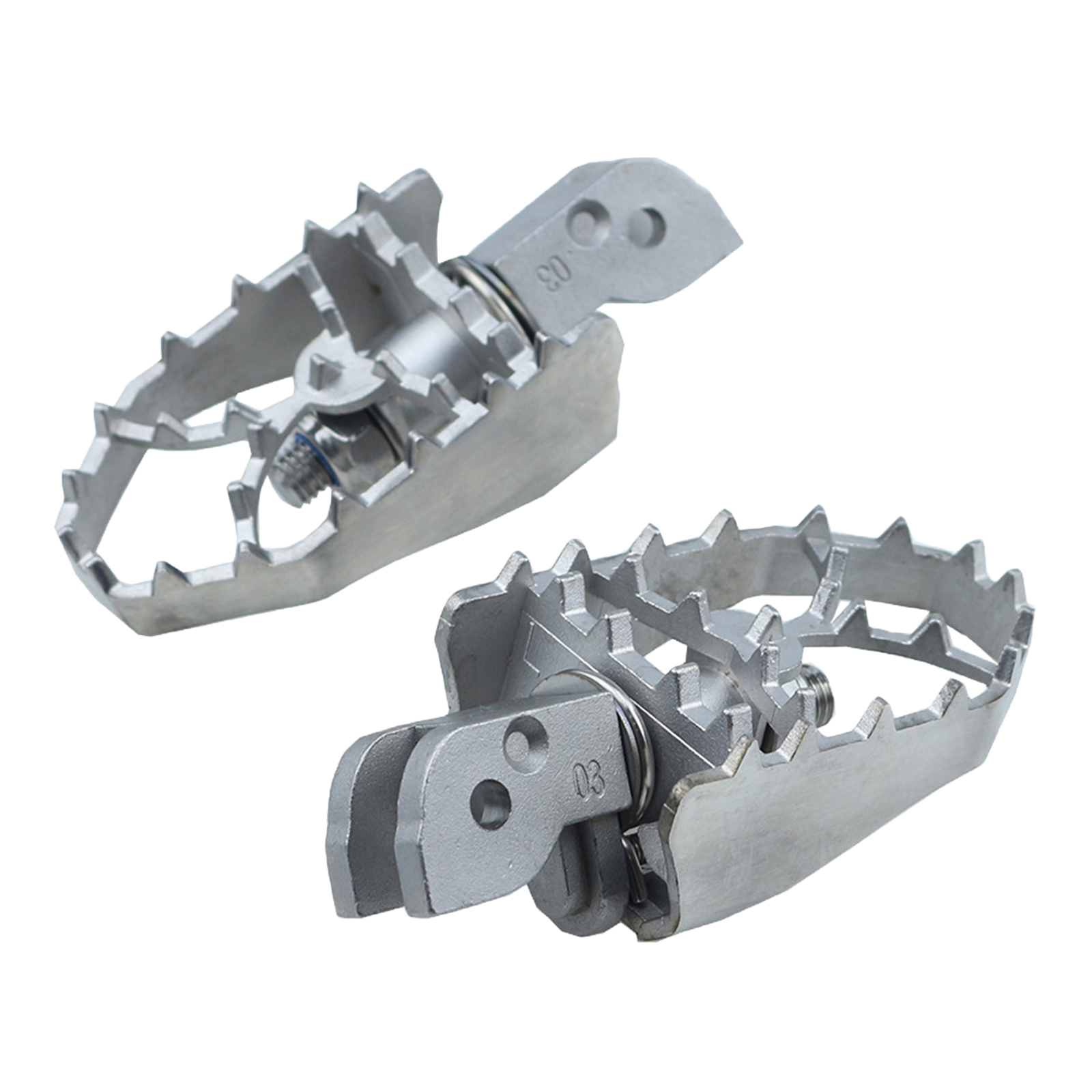 Dirt Bike Motorcycle Rotating Foot Pegs Pedal Footpegs Foot Rest Fit for DUCATI MULTISTRADA 950 for Scrambler 400 800 1100