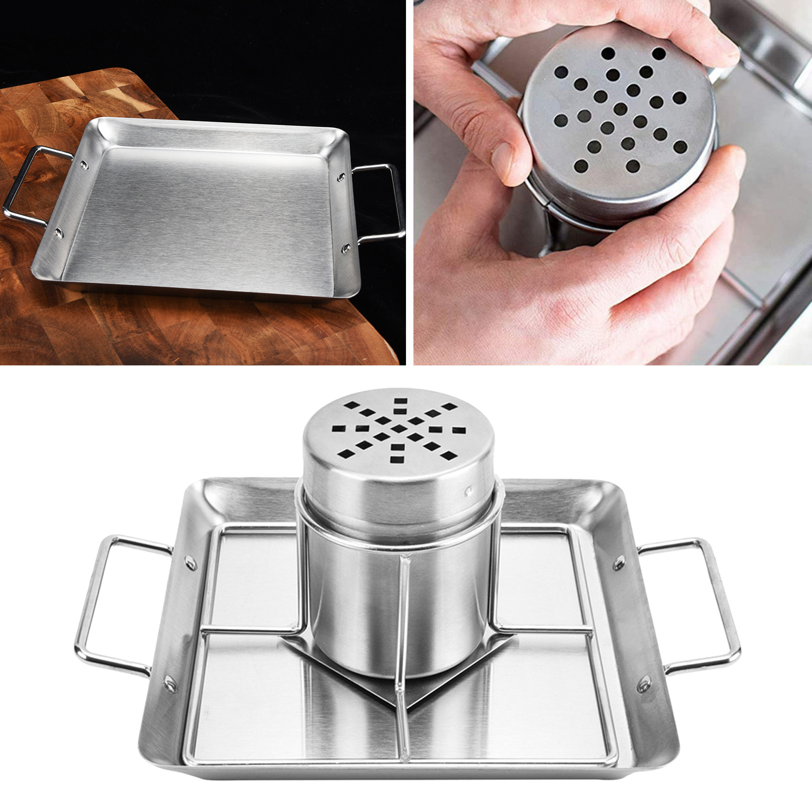 BBQ Chicken Roaster Beer Wine Chicken Holder Grill Rack Stainless Steel Vegetable Barbecue Pan Outdoor BBQ Accessories