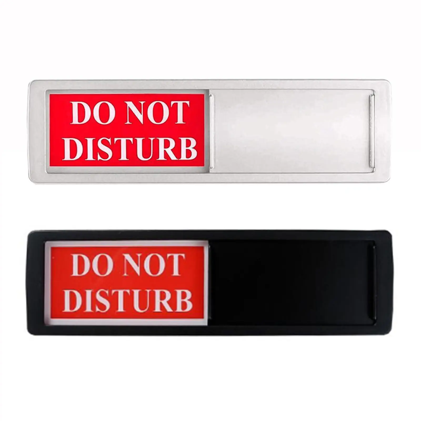 Acrylic Adhesive Privacy Do Not Disturb Sign Please Knock Sign Indicator for Business Office Restroom Door Sign