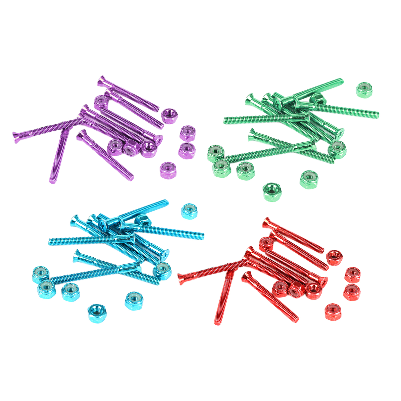 8x Skateboard Truck Screws Replacement Inline Skate Deck Mounting Bolts