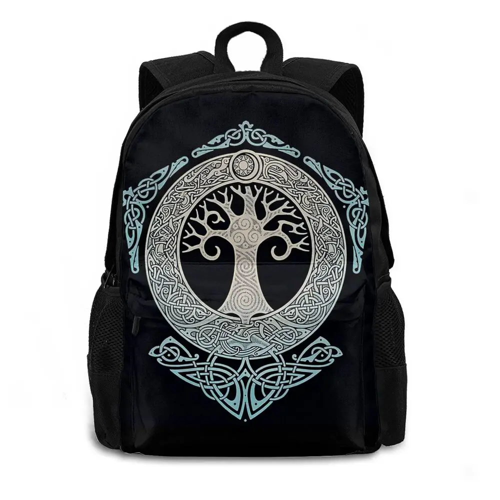 Viking Tree Of Life Odin Celtic Designs School Backpacks