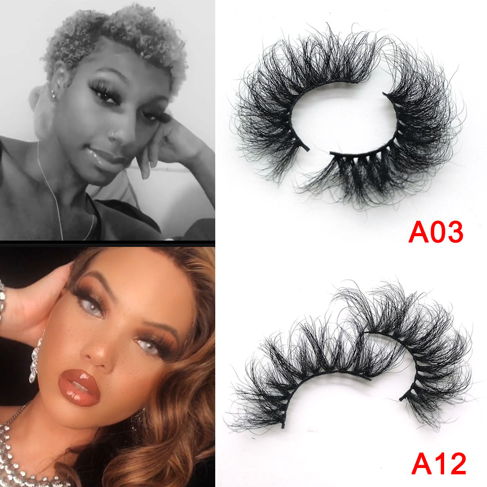 Best of Mink Lashes 25mm Fluffy Messy 3D Wispy 25 Mm Mink Eyelashes Cat Eye Lashes Russian 25mm Mink Lashes Fluffy Cils A Cils Makeup Reviews & Tips