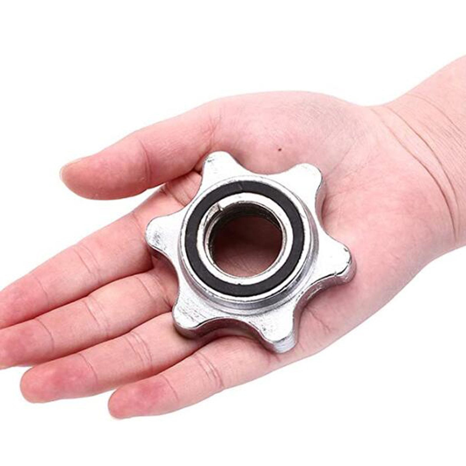 1inch Dumbbell Spin Lock Spinlock Bar Hex Nut Barbells Clamps Clips Collar