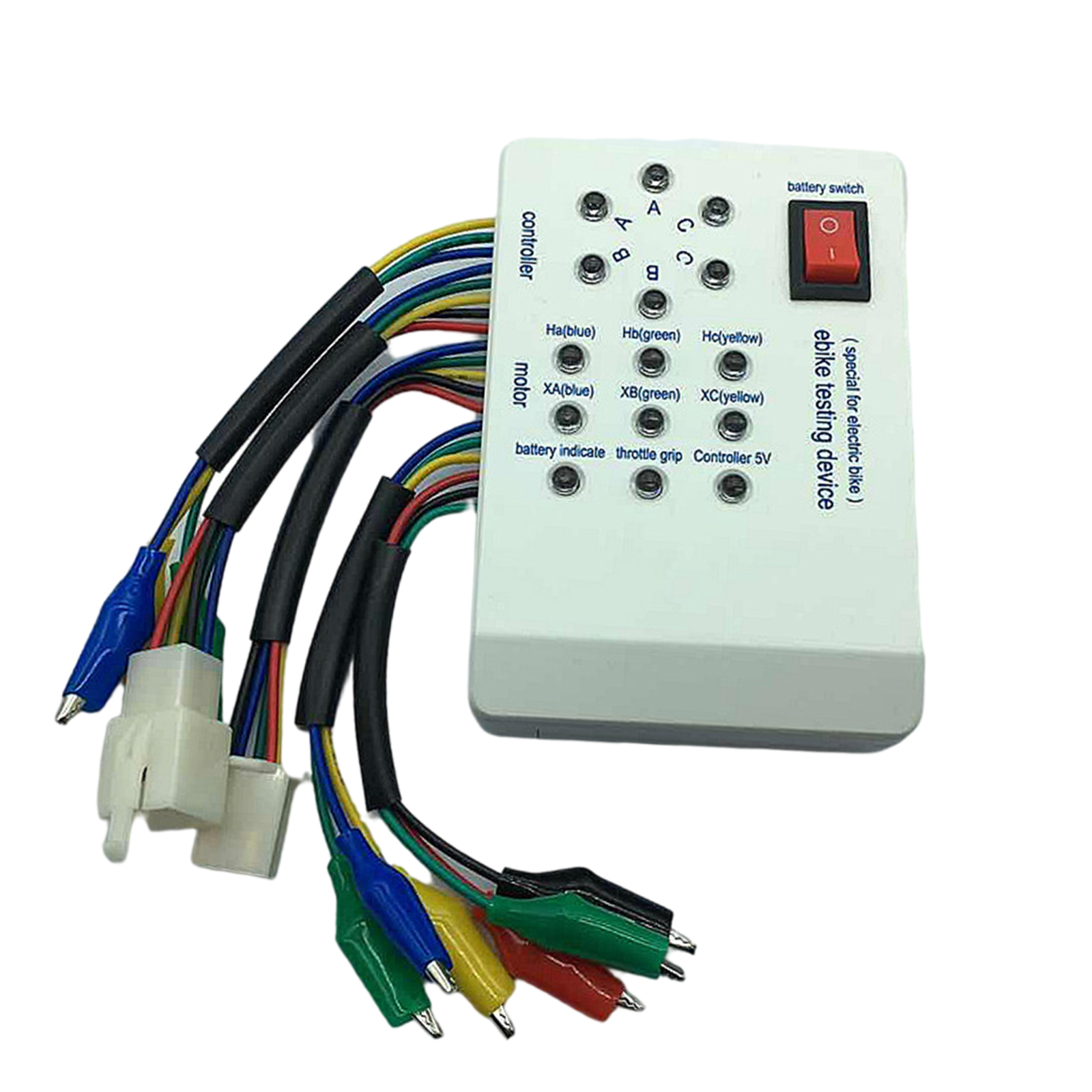 Electro Car Scooter Brushless Motor Controller Tester Brushless Motor Tester Portable Vehicle Detector for Motor Controller